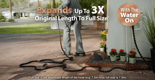 Premium Expanding Garden Hose, With Copper Fittings