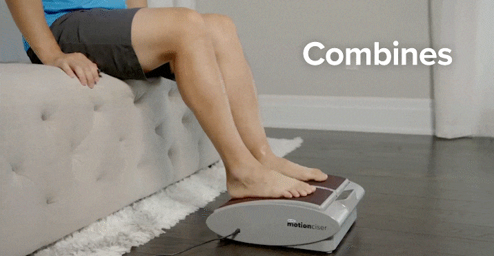 The Passive Exercise Machine That Combines Leg Movement with Massage and Heat